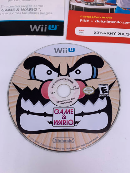 NiNTENDO Wii U | GAME &amp; WARiO