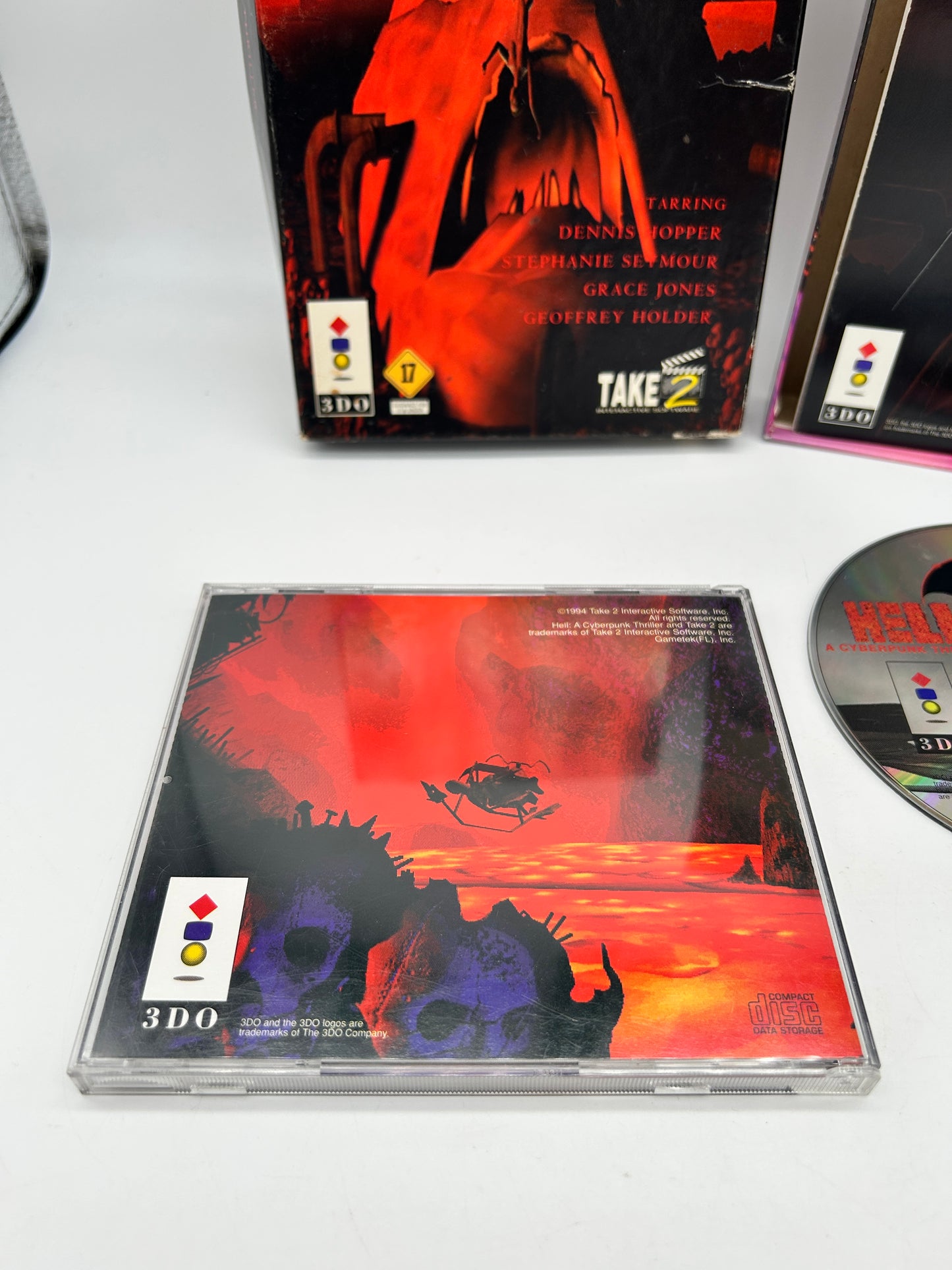3DO PANASONiC | HELL A CYBERPUNK THRiLLER | LONG BOX VERSiON
