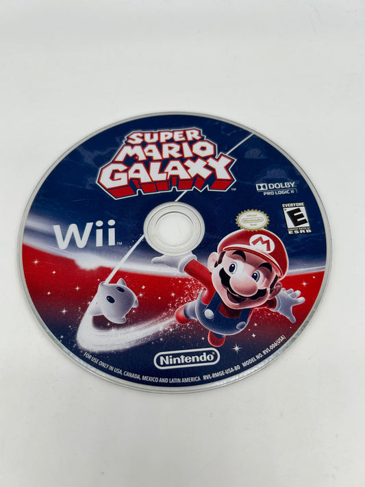 PiXEL-RETRO.COM : NINTENDO WII COMPLET CIB BOX MANUAL GAME NTSC SUPER MARIO GALAXY