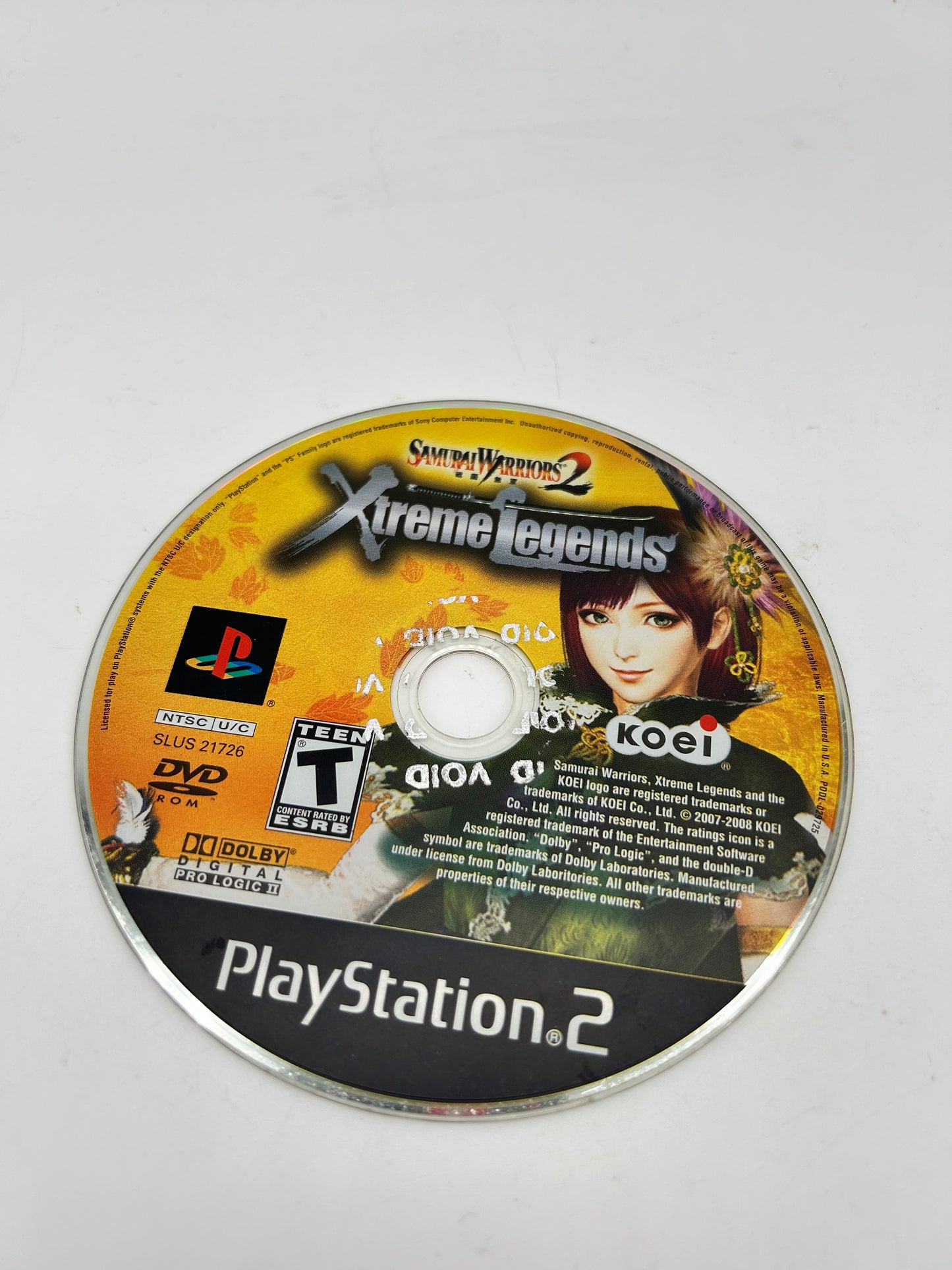 PiXEL-RETRO.COM : SONY PLAYSTATION 2 (PS2) GAME NTSC SAMURAI WARRIORS XTREME LEGENDS