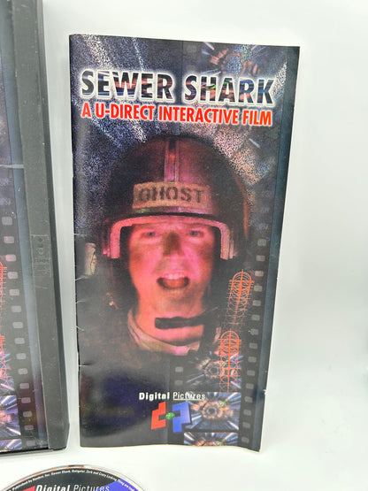 3DO PANASONiC | SEWER SHARK U-DIRECT iNTERACTIVE FILM | LONG BOX VERSiON