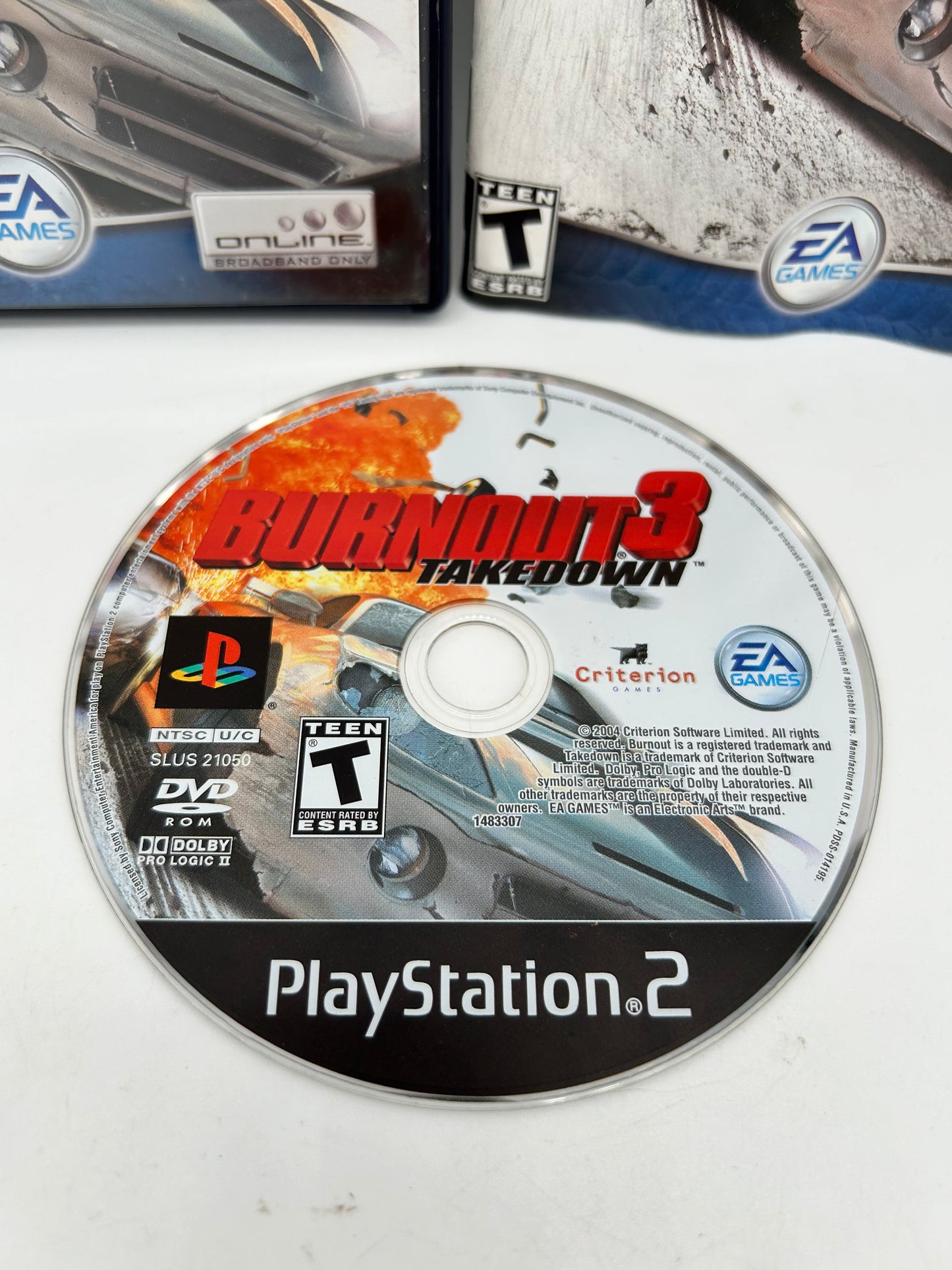 SONY PLAYSTATiON 2 [PS2] | BURNOUT 3 TAKEDOWN