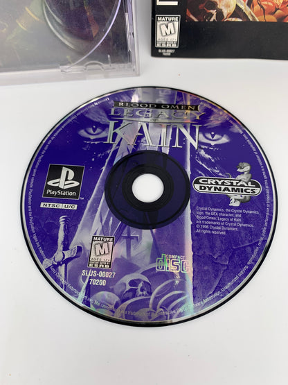 SONY PLAYSTATiON [PS1] | BLOOD OMEN LEGACY OF KAiN