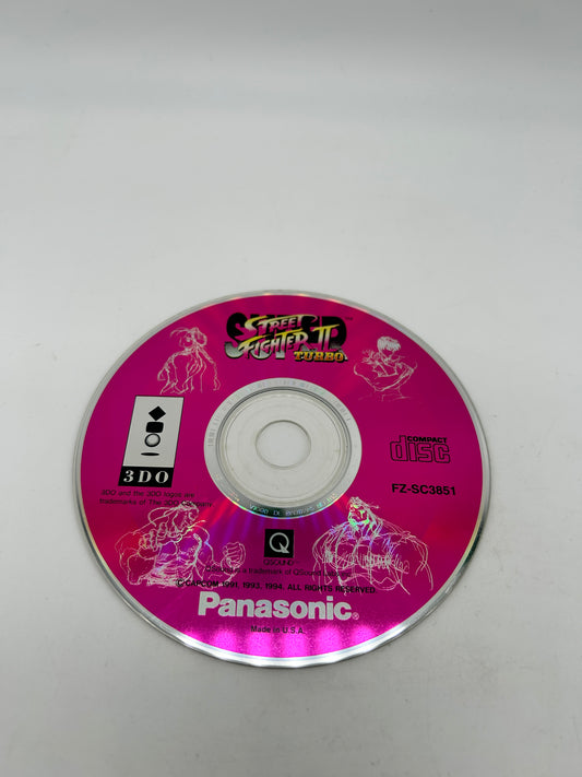 PiXEL-RETRO.COM : 3DO PANASONIC INSTRUCTION MANUAL NTSC GAME COMPLET CIB SUPER STREET FIGHTER II TURBO CANADIAN VERSION