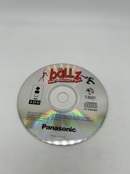 PiXEL-RETRO.COM : 3DO PANASONIC INSTRUCTION MANUAL NTSC GAME COMPLET CIB BALLZ THE DIRECTOR'S CUT