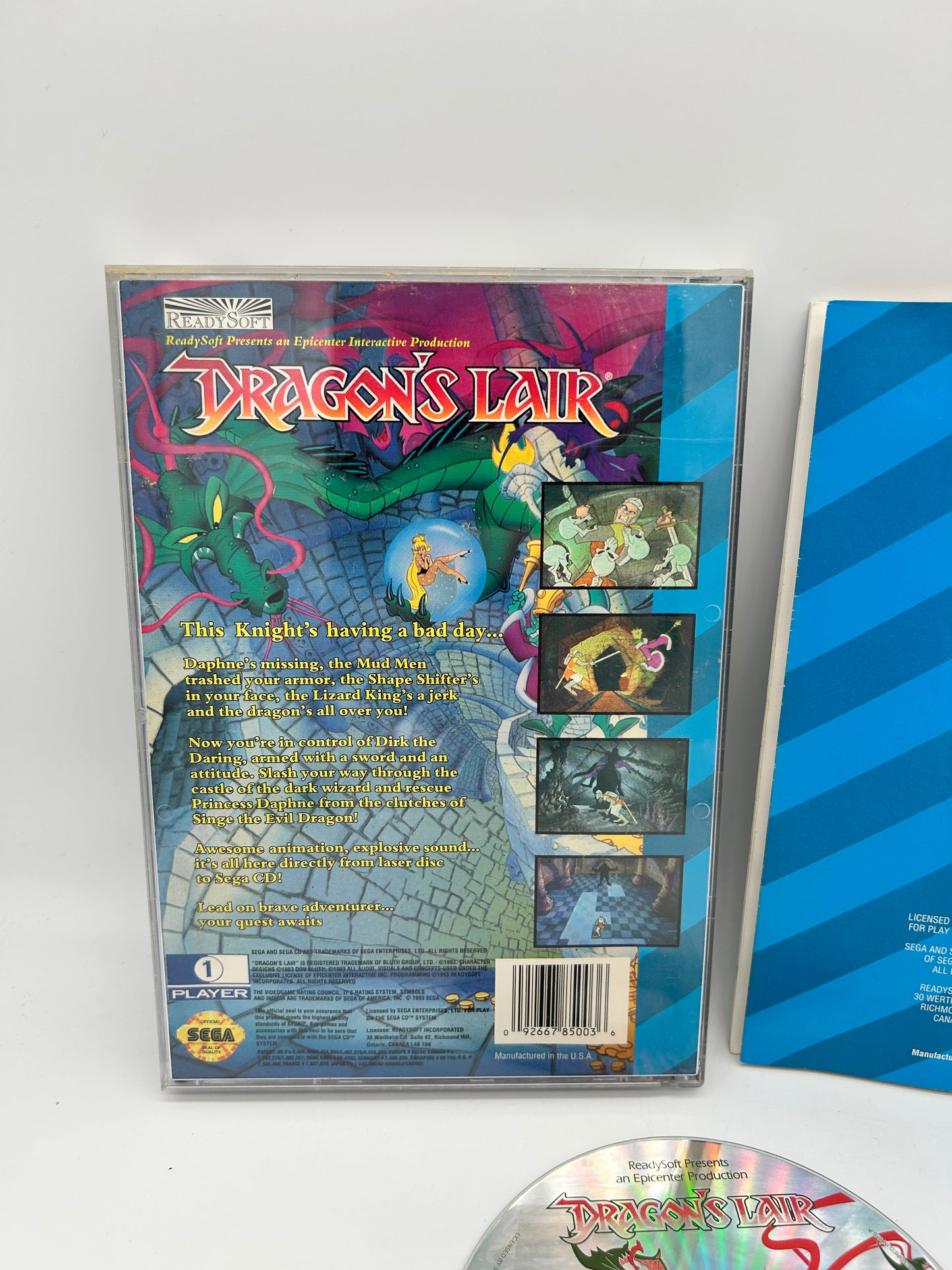 SEGA CD | DRAGONS LAiR
