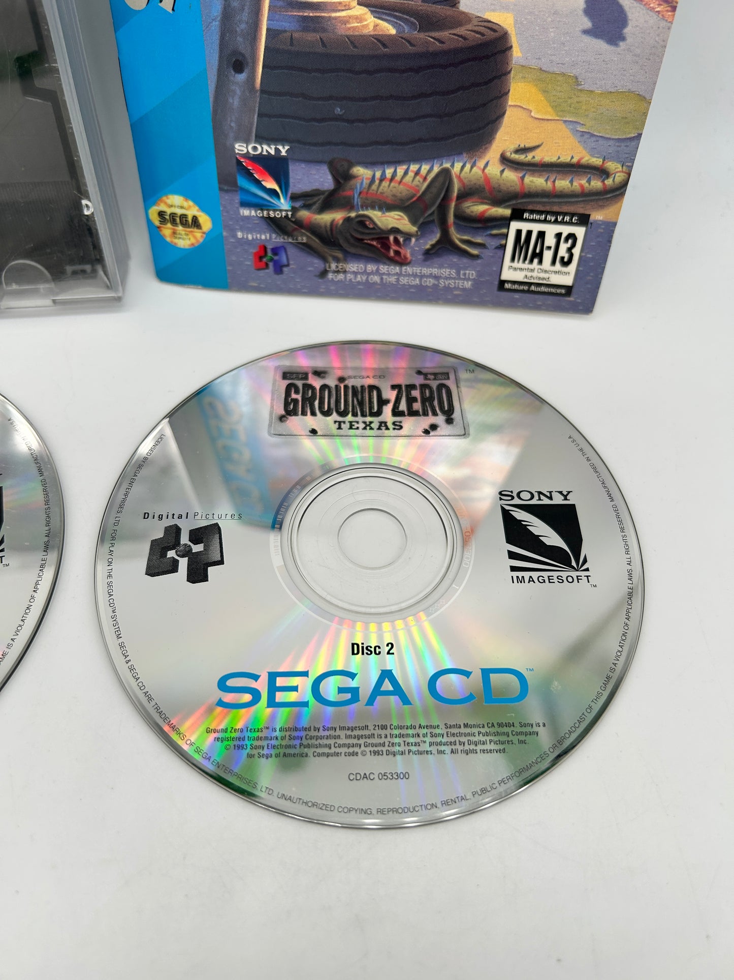 SEGA CD | GROUND ZERO TEXAS