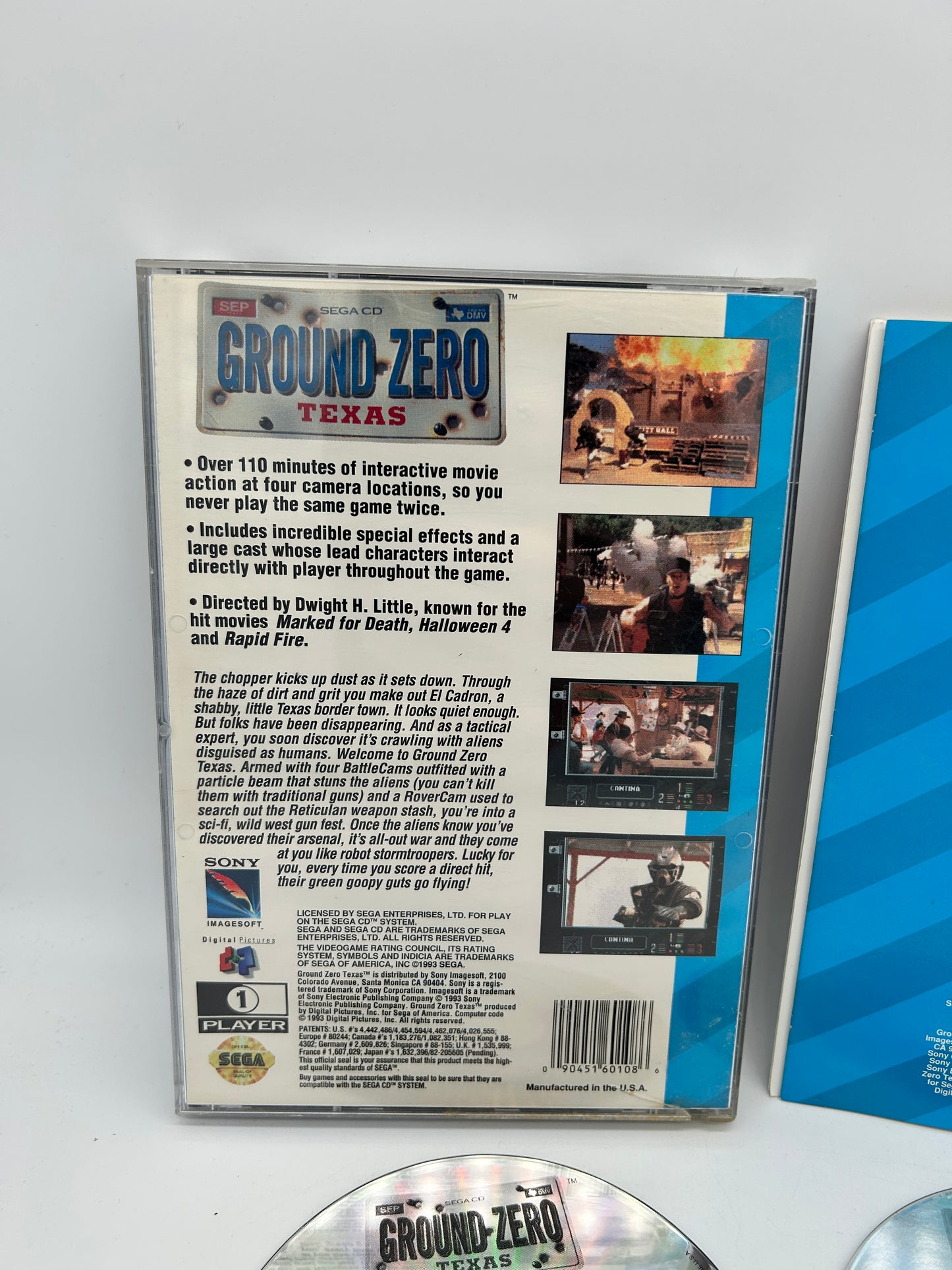 SEGA CD | GROUND ZERO TEXAS