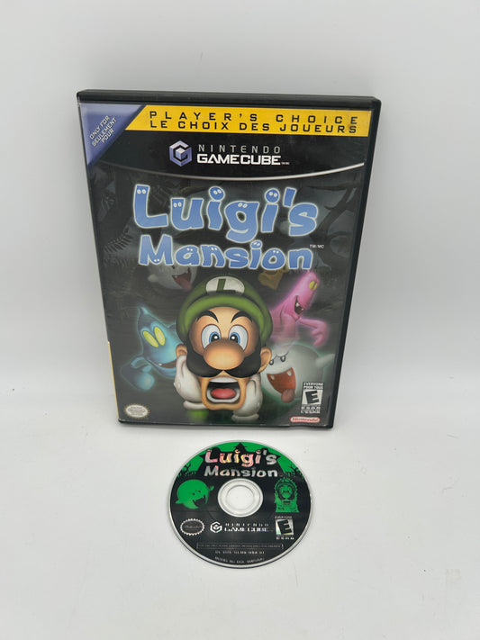 PiXEL-RETRO.COM : NINTENDO GAMECUBE COMPLETE CIB BOX INSTRUCTION MANUAL GAME NTSC LUIGI'S MANSION