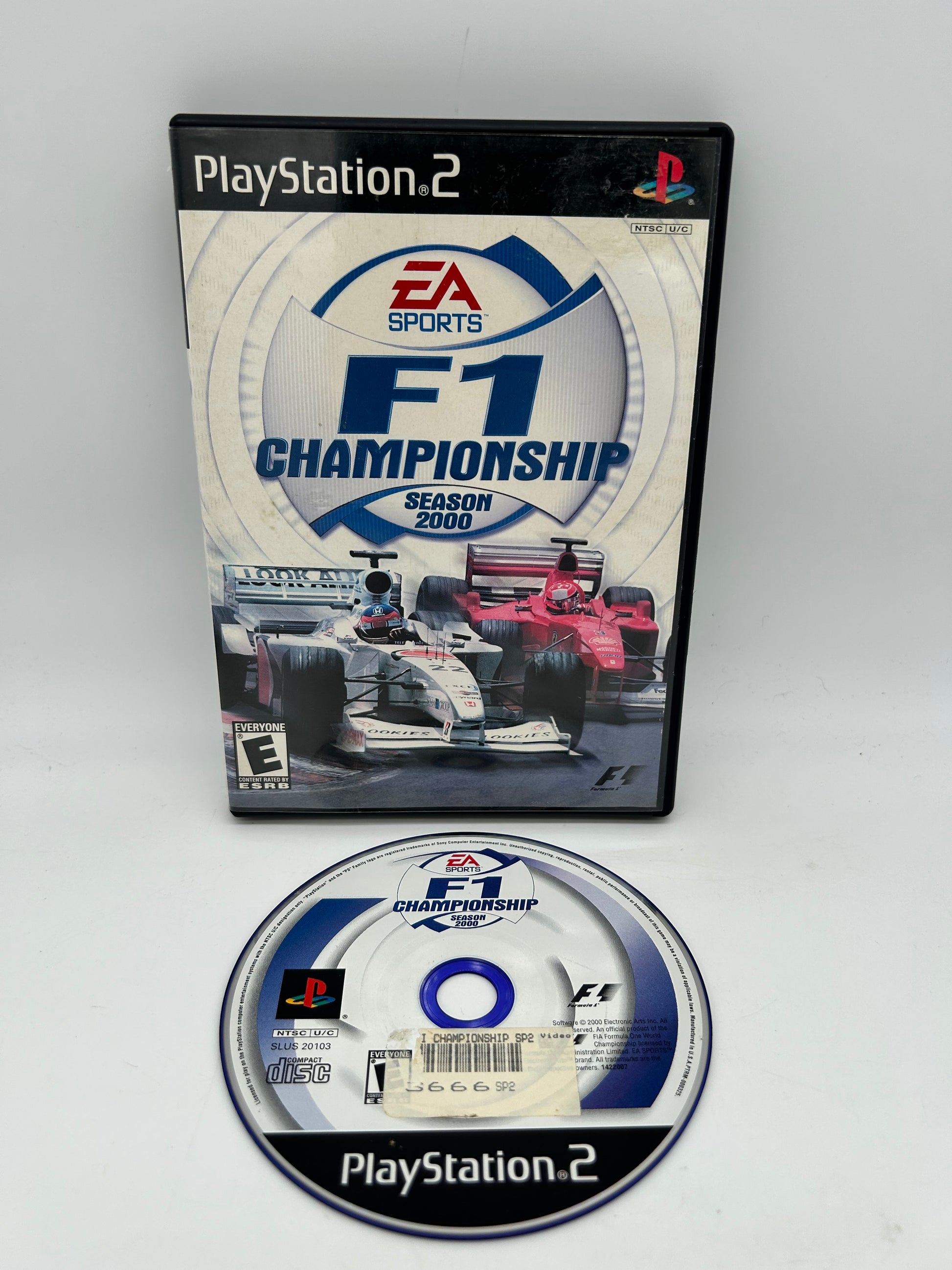 PiXEL-RETRO.COM : SONY PLAYSTATION 2 (PS2) COMPLET CIB BOX MANUAL GAME NTSC F1 FORMULA 1 CHAMPIONSHIP SEASON 2000