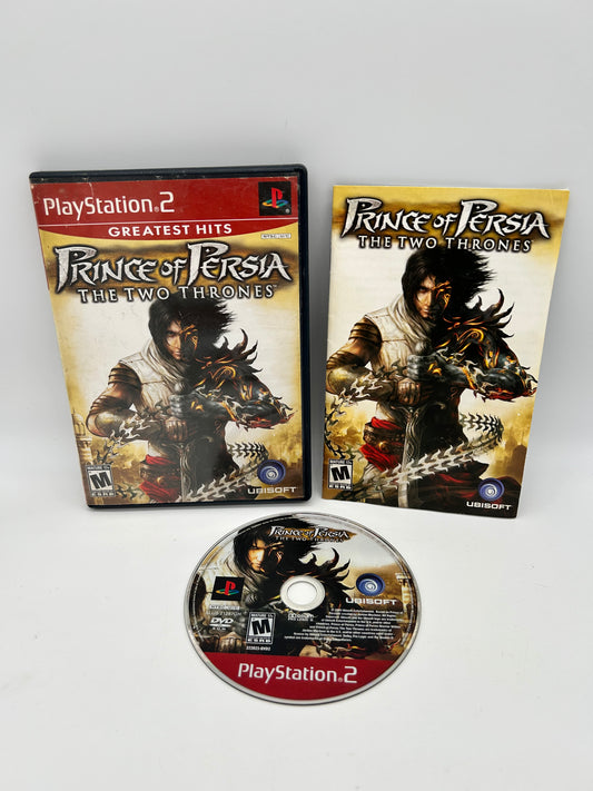 PiXEL-RETRO.COM : SONY PLAYSTATION 2 (PS2) COMPLET CIB BOX MANUAL GAME NTSC PRINCE OF PERSIA THE TWO THRONES