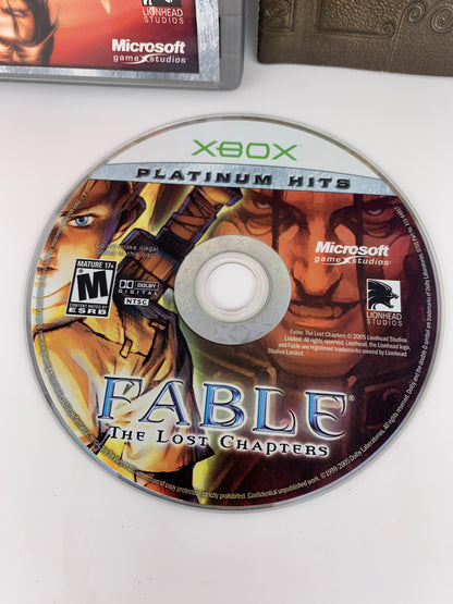MiCROSOFT XBOX ORiGiNAL | FABLE THE LOST CHAPTERS | PLATiNUM HiTS