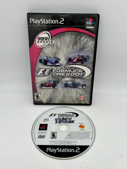 PiXEL-RETRO.COM : SONY PLAYSTATION 2 (PS2) COMPLET CIB BOX MANUAL GAME NTSC F1 FORMULA 1 ONE 2001