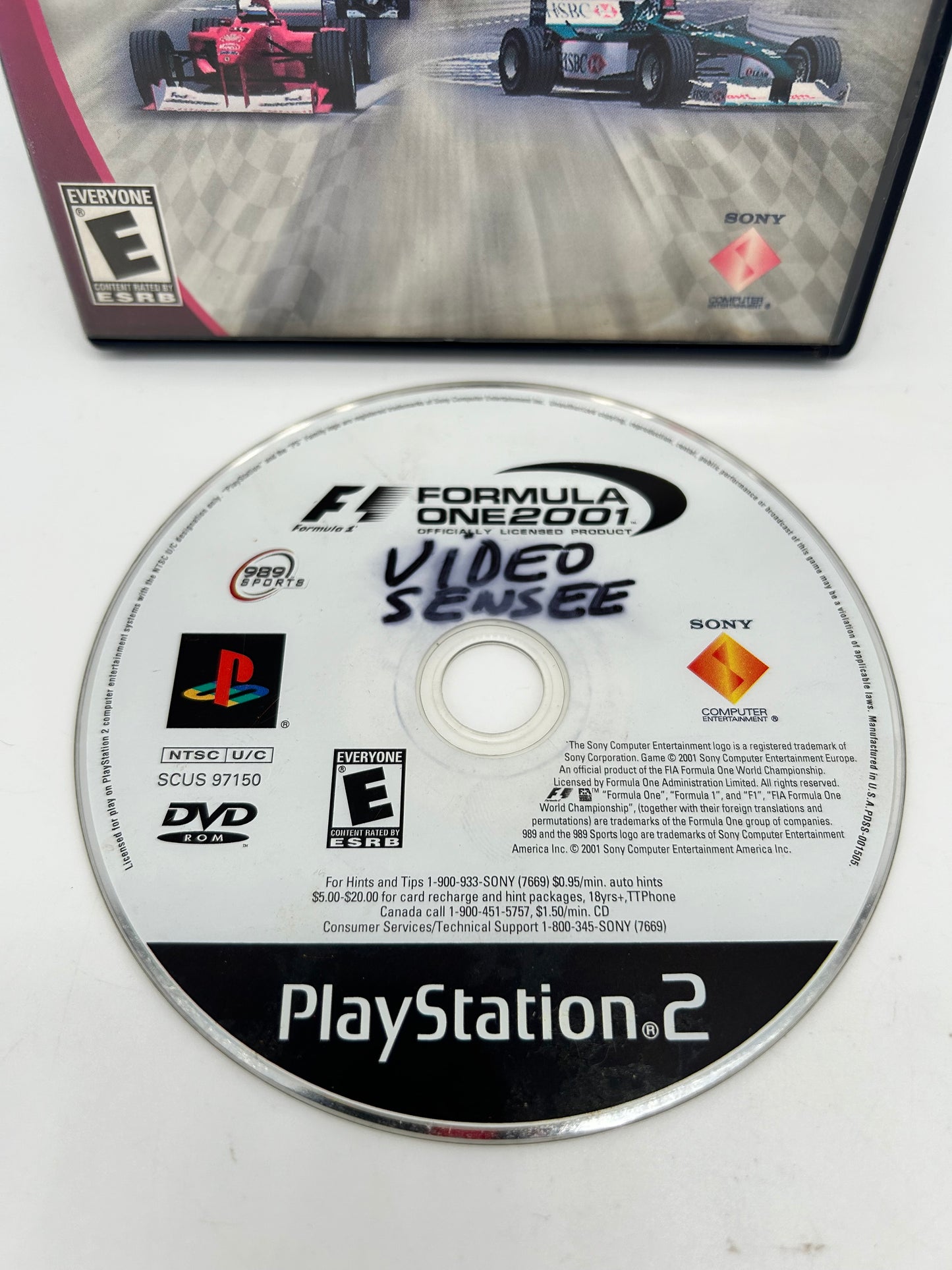 SONY PLAYSTATiON 2 [PS2] | FORMULA ONE 2001 F1