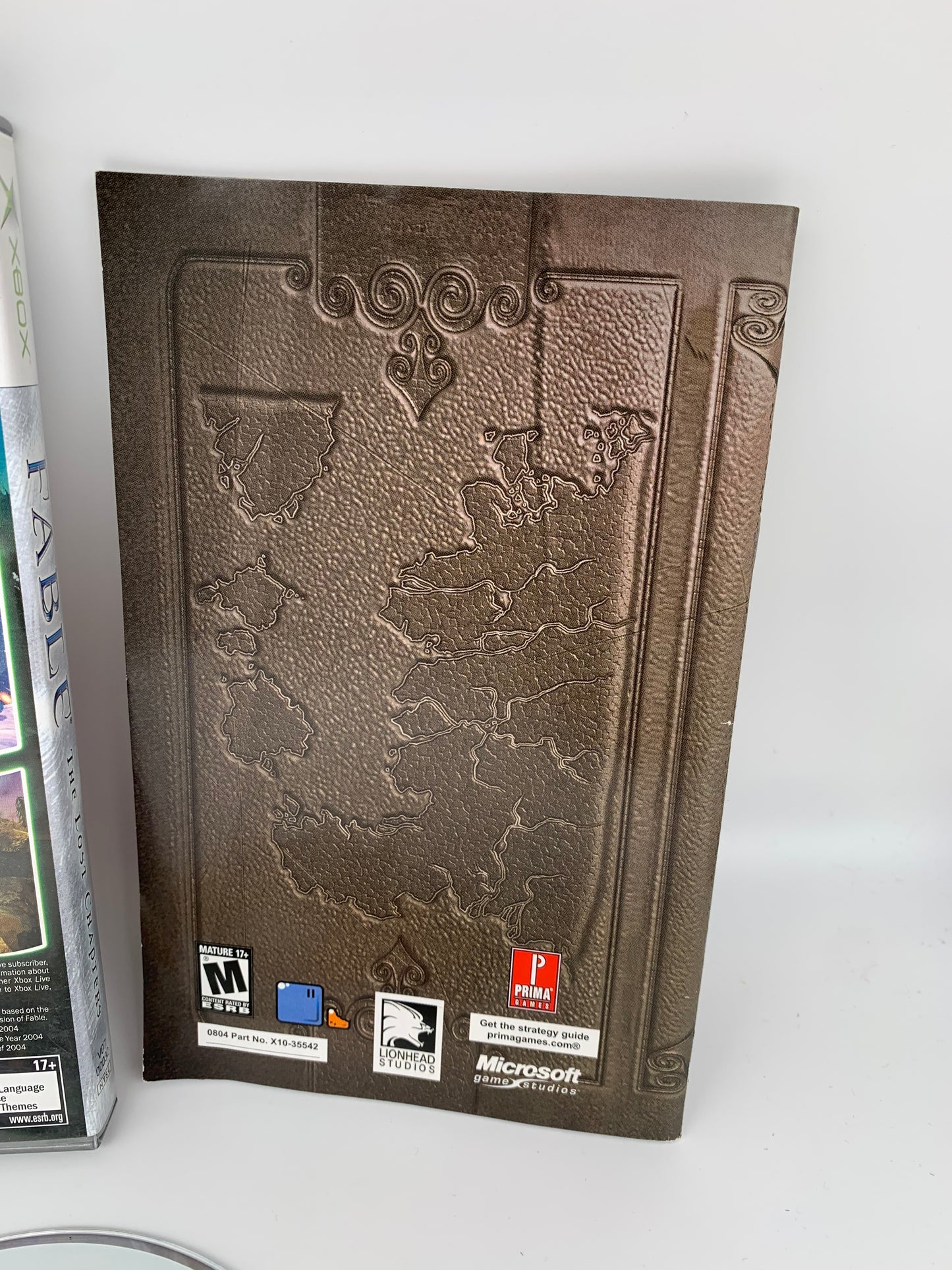 MiCROSOFT XBOX ORiGiNAL | FABLE THE LOST CHAPTERS | PLATiNUM HiTS