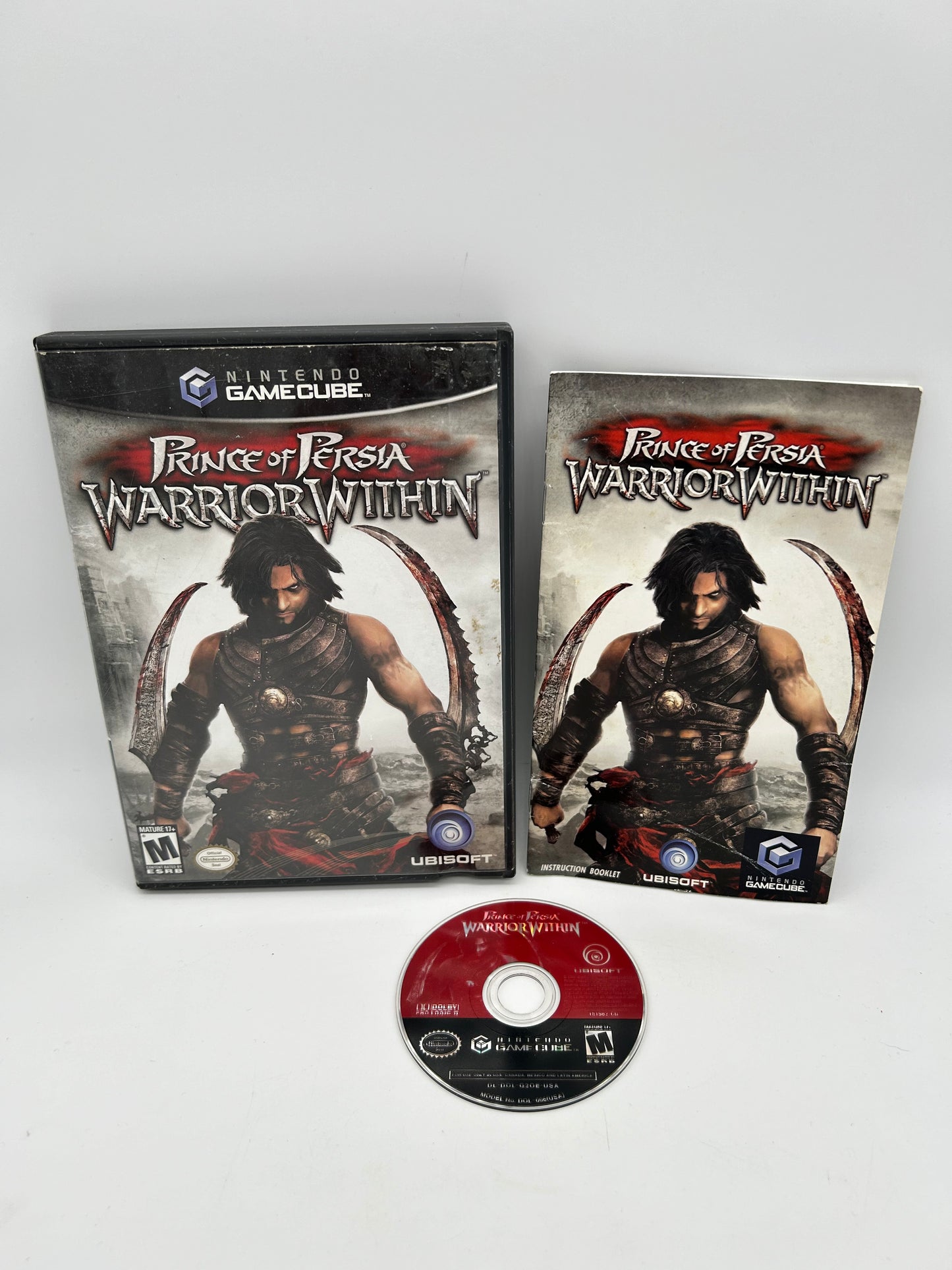 PiXEL-RETRO.COM : NINTENDO GAMECUBE COMPLETE CIB BOX MANUAL GAME NTSC PRINCE OF PERSIA WARRIOR WITHIN