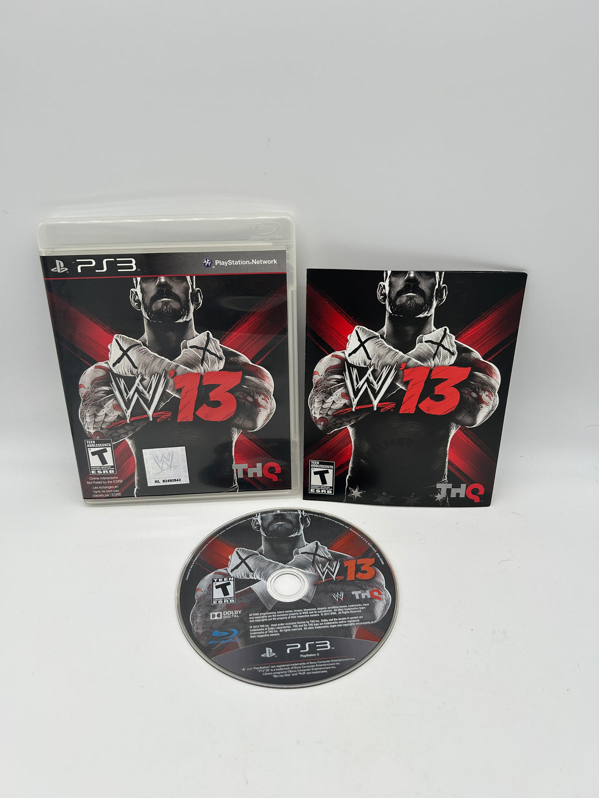 PiXEL-RETRO.COM : SONY PLAYSTATION 3 (PS3) COMPLET CIB BOX MANUAL GAME NTSC WWE 13