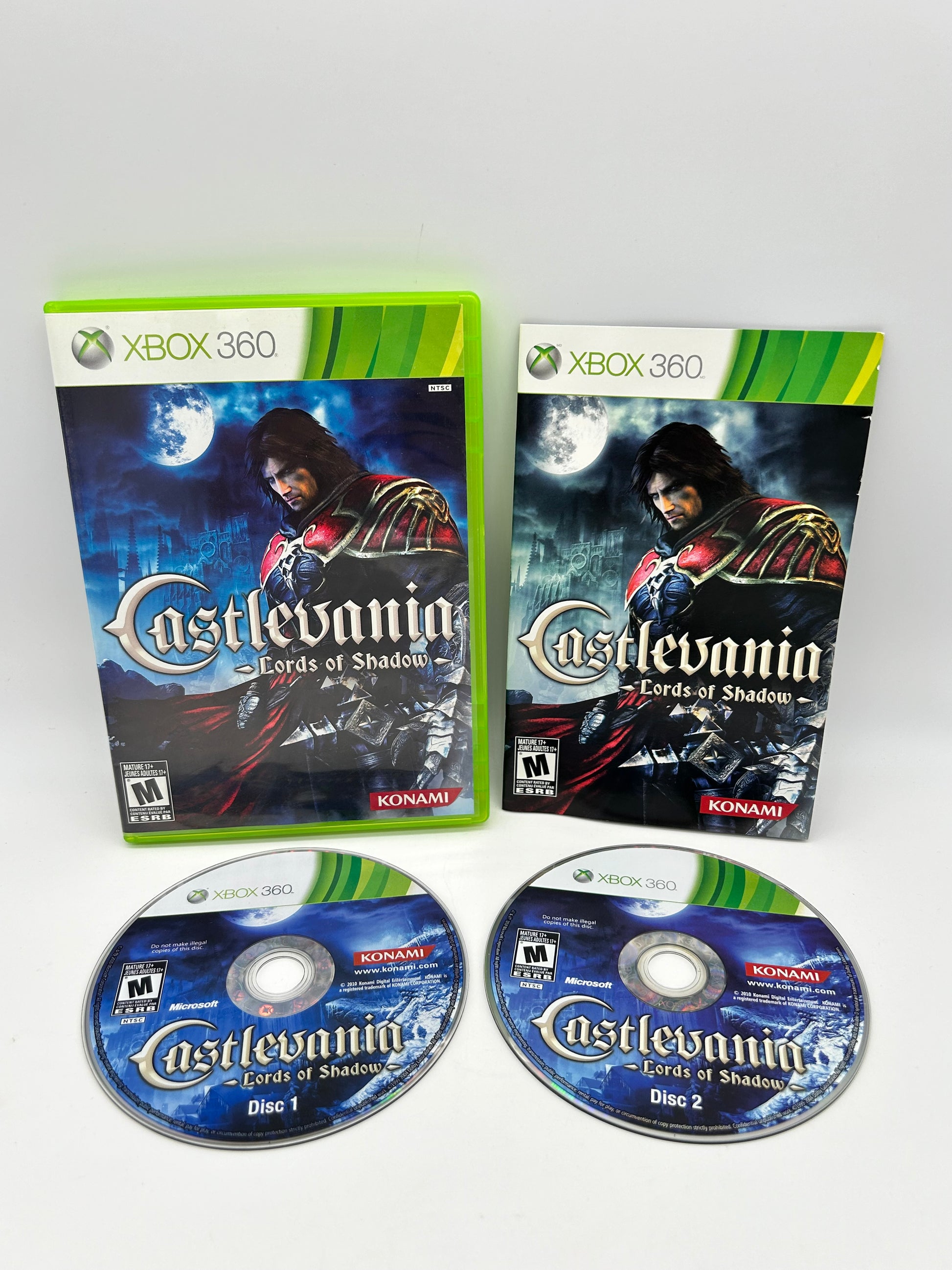 PiXEL-RETRO.COM : MICROSOFT XBOX 360 GAME NTSC CASTLEVANIA LORDS OF SHADOW