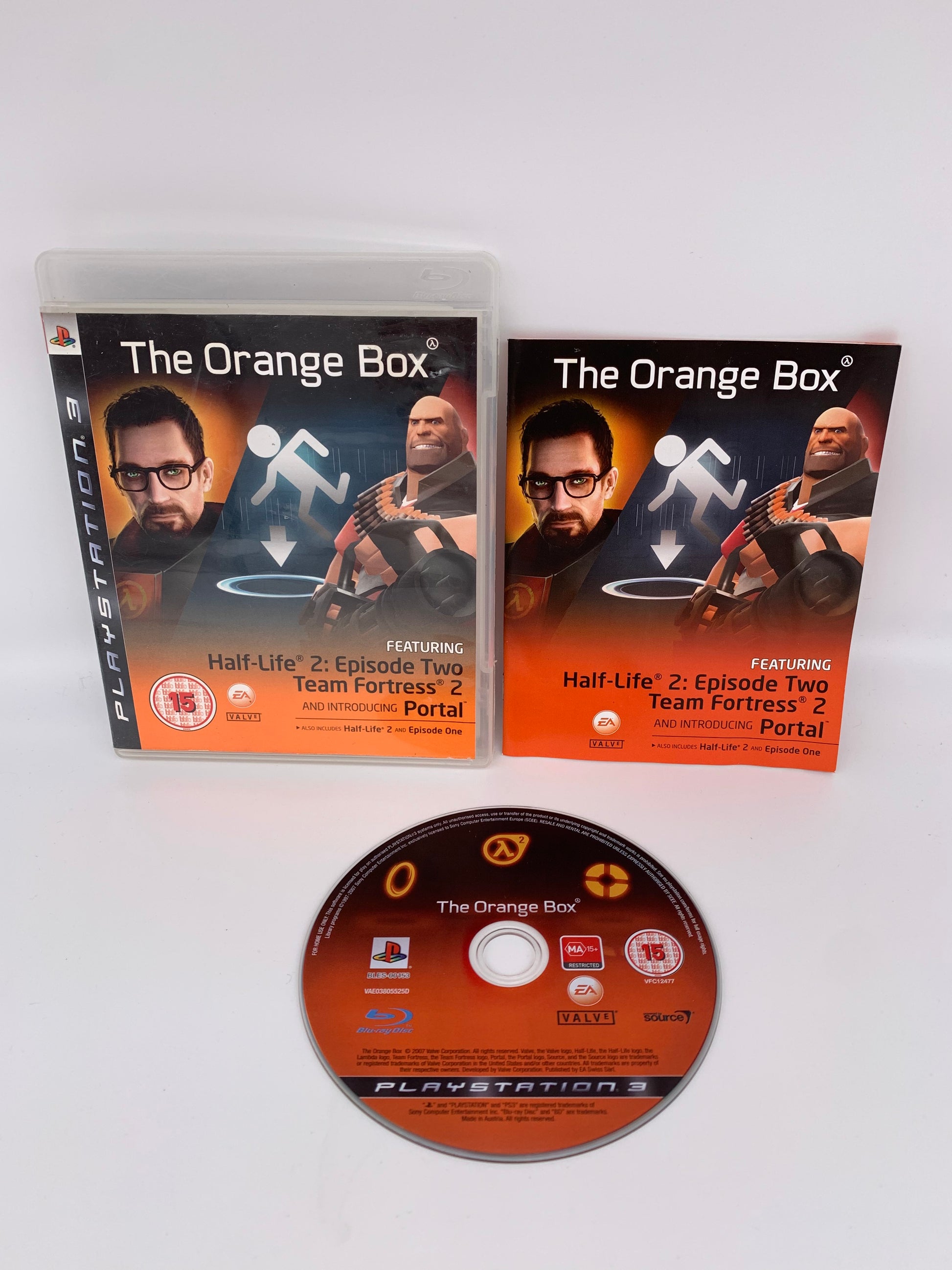 PiXEL-RETRO.COM : SONY PLAYSTATION 3 (PS3) COMPLET CIB BOX MANUAL GAME NTSC THE ORANGE BOX