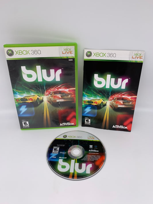 PiXEL-RETRO.COM : MICROSOFT XBOX 360 COMPLETE CIB BOX MANUAL GAME NTSC BLUR