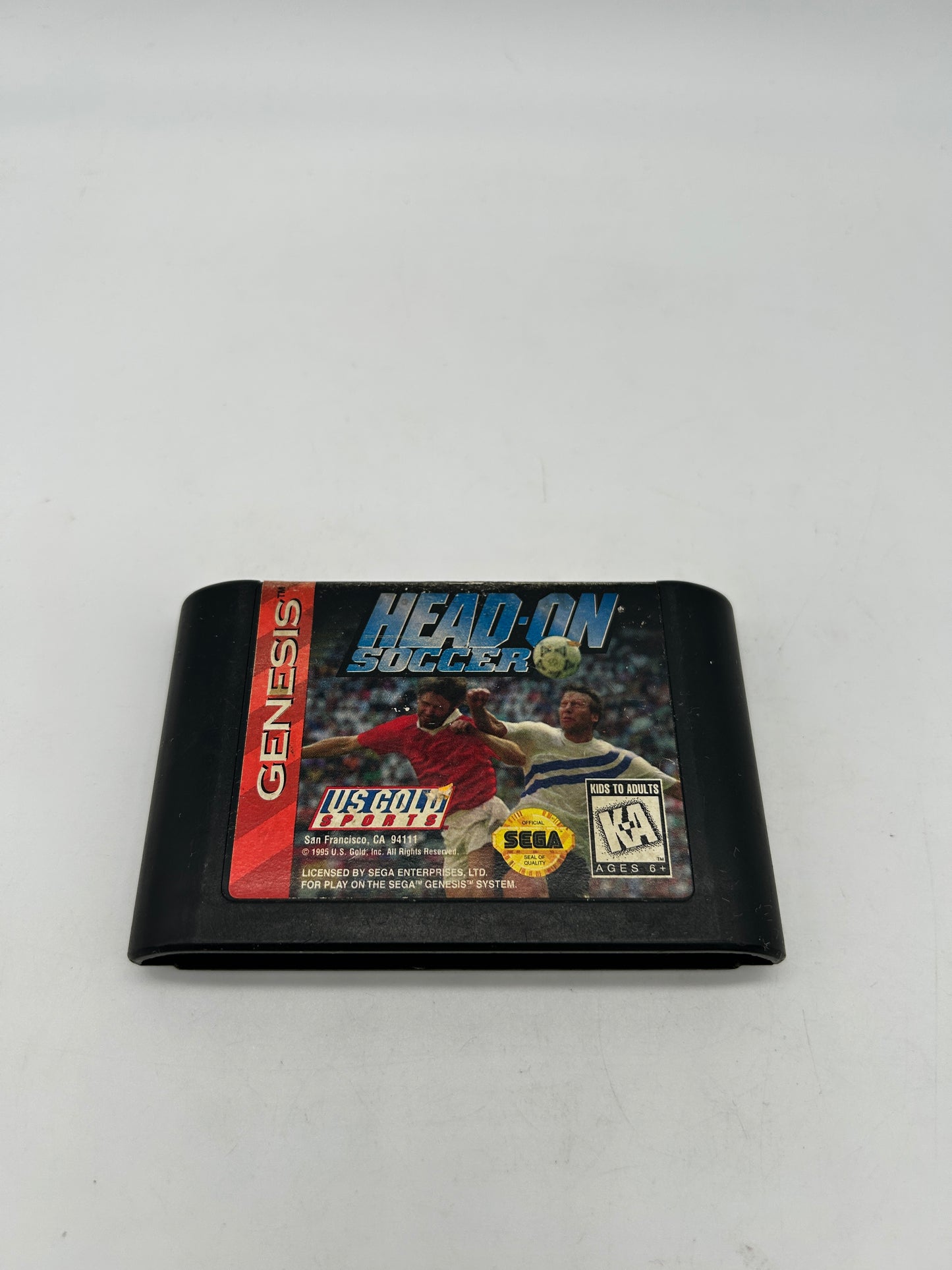 PiXEL-RETRO.COM : SEGA GENESIS (MEGA DRIVE) GAME NTSC HEAD-ON SOCCER