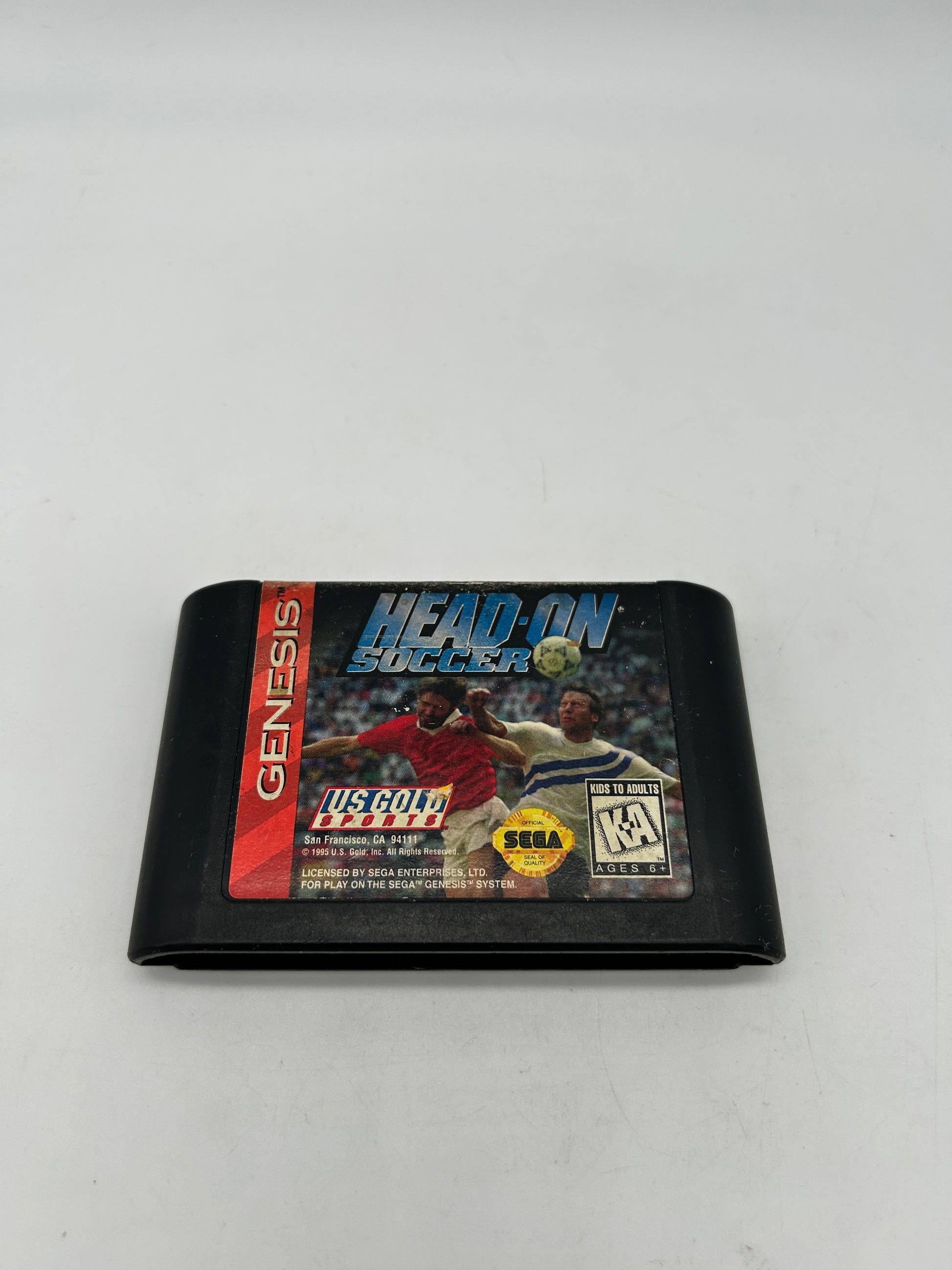 PiXEL-RETRO.COM : SEGA GENESIS (MEGA DRIVE) GAME NTSC HEAD-ON SOCCER