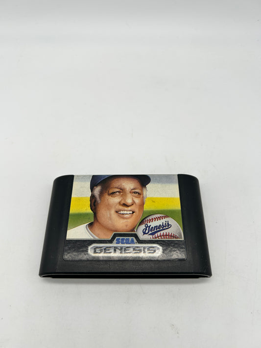 PiXEL-RETRO.COM : SEGA GENESIS (MEGA DRIVE) GAME NTSC TOMMY LASORDA BASEBALL