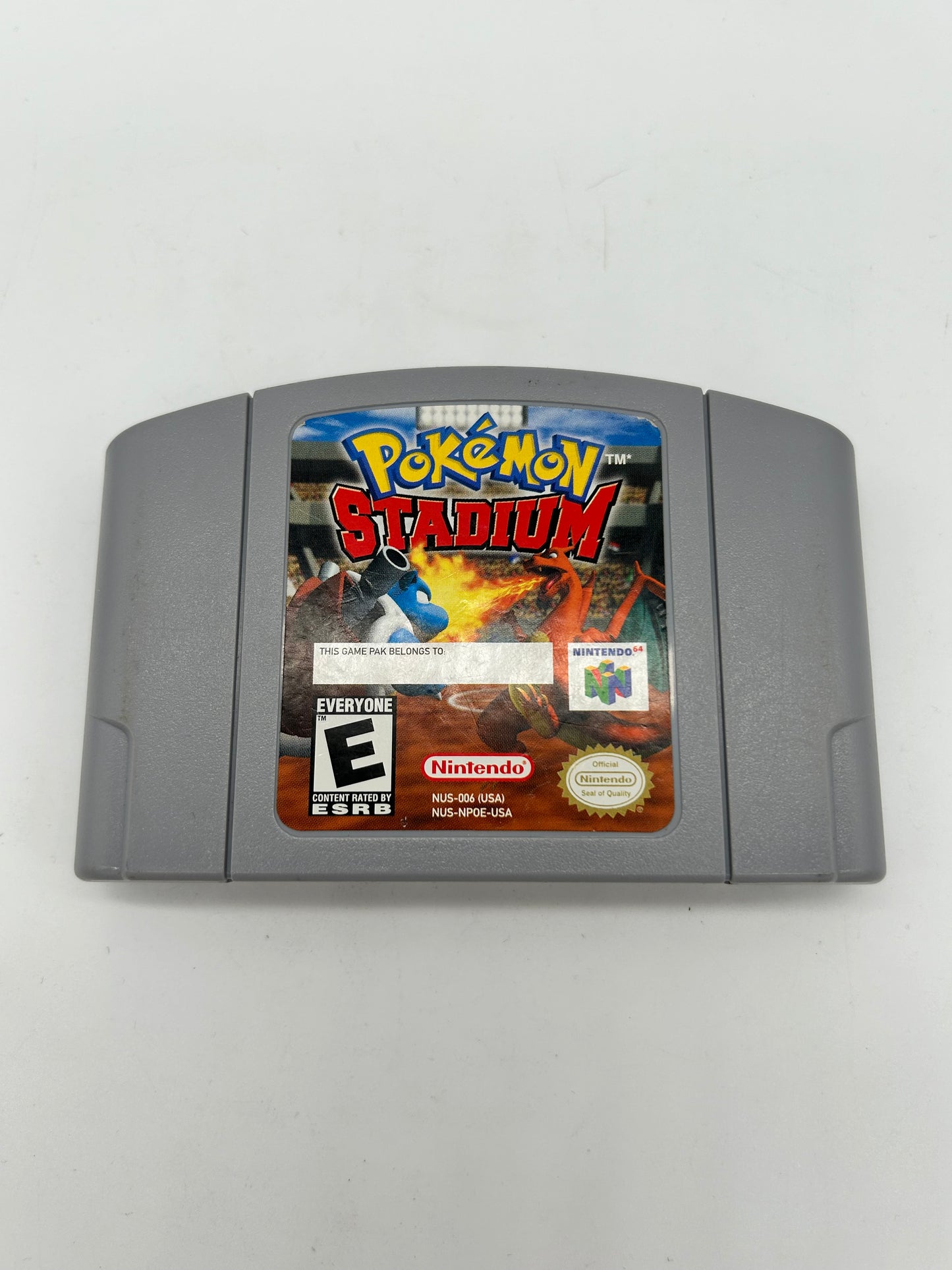 PiXEL-RETRO.COM : NINTENDO 64 (N64) POKEMON STADIUM GAME NTSC