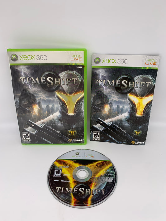 PiXEL-RETRO.COM : MICROSOFT XBOX 360 COMPLETE CIB BOX MANUAL GAME NTSC TIMESHIFT