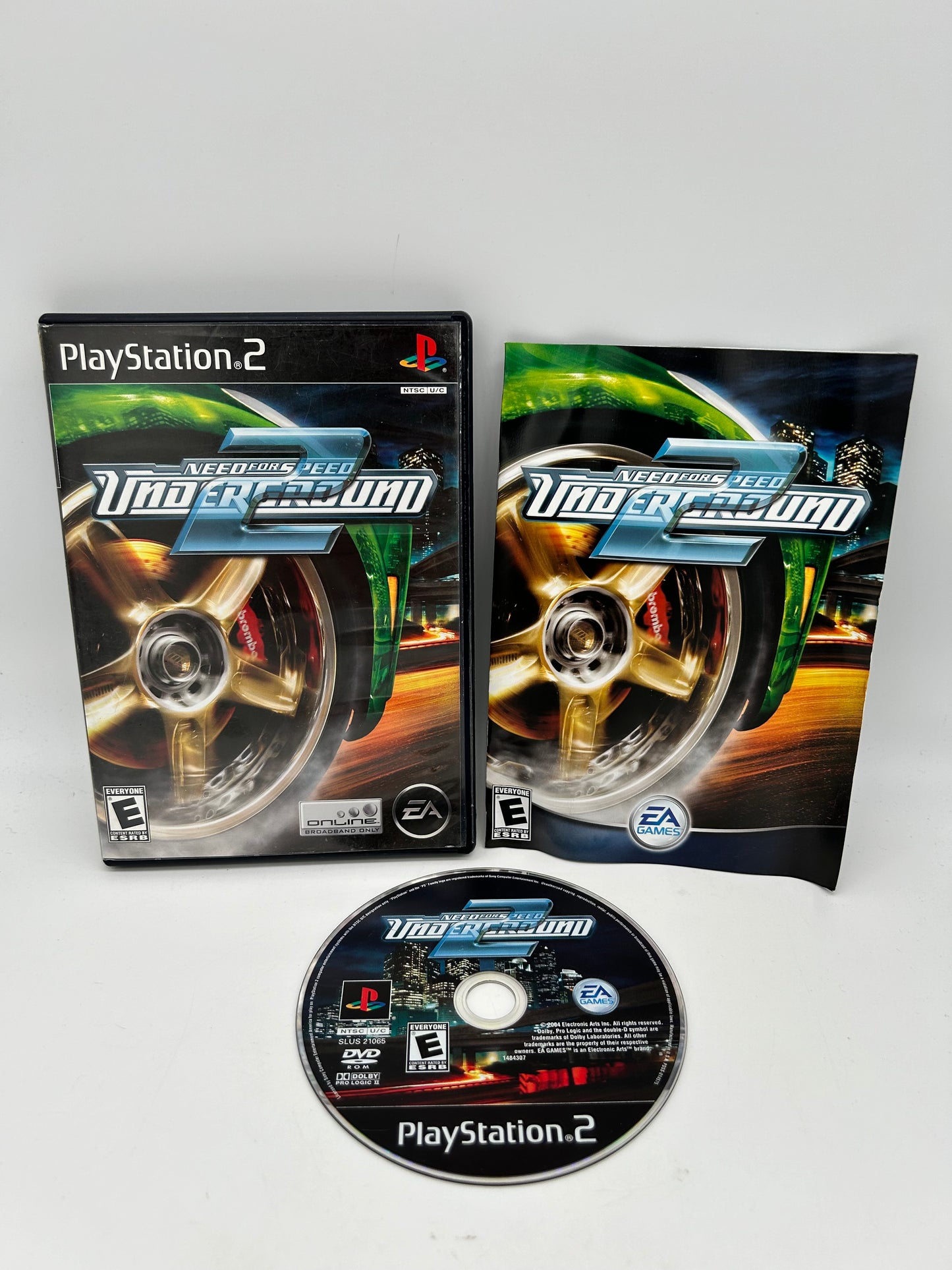 PiXEL-RETRO.COM : SONY PLAYSTATION 2 (PS2) COMPLET CIB BOX MANUAL GAME NTSC NEED FOR SPEED UNDERGROUND