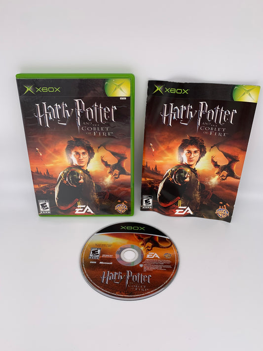 PiXEL-RETRO.COM : MICROSOFT XBOX COMPLETE CIB BOX MANUAL GAME NTSC HARRY POTTER AND THE GOBLET OF FIRE