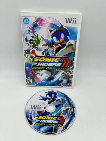 PiXEL-RETRO.COM : NINTENDO WII COMPLET CIB BOX MANUAL GAME NTSC SONIC RIDERS ZERO GRAVITY
