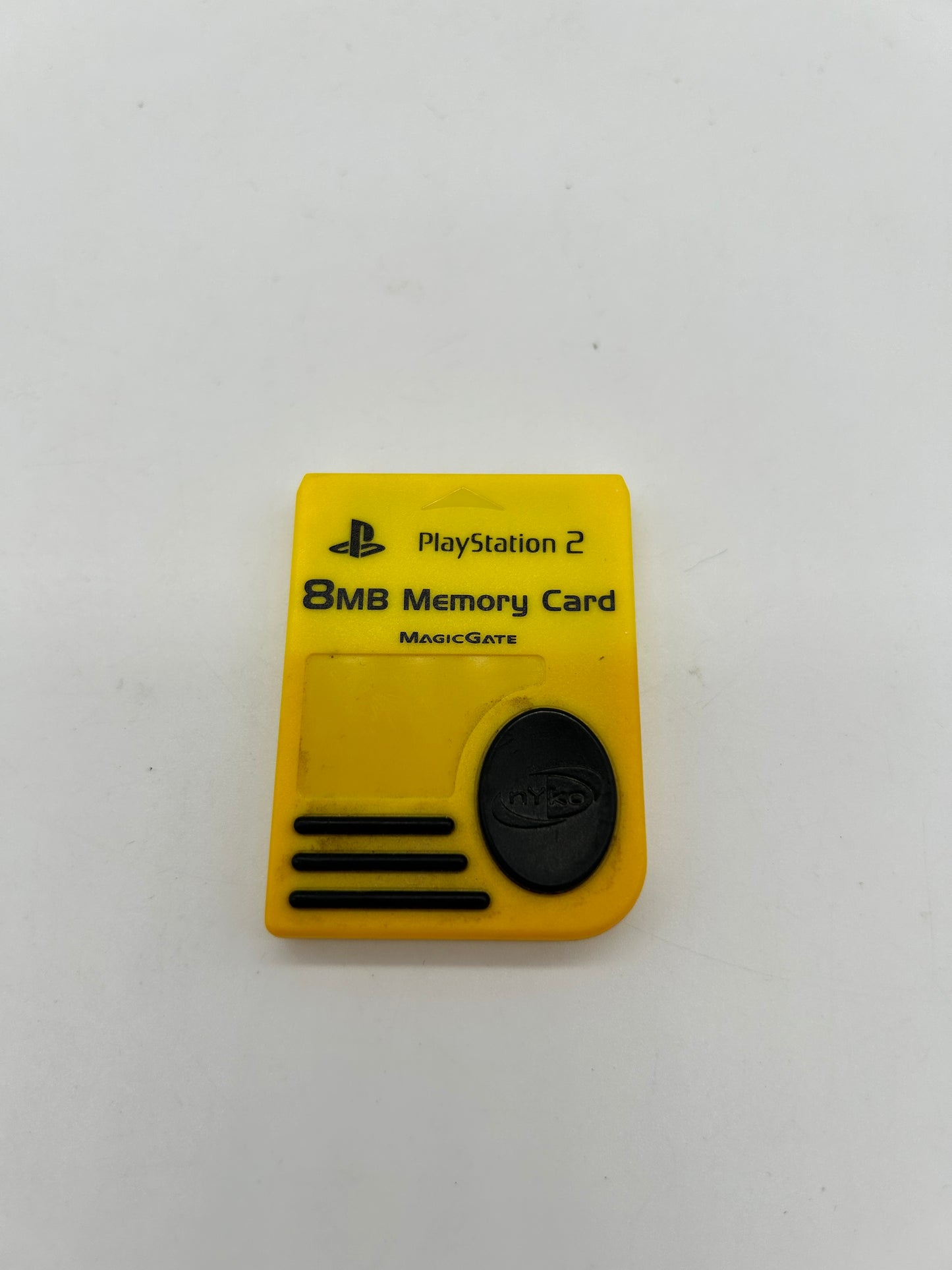 PiXEL-RETRO.COM : SONY PLAYSTATION 2 (PS2) MEMORY CARD 8MB NTSC MAGICGATE NYKO