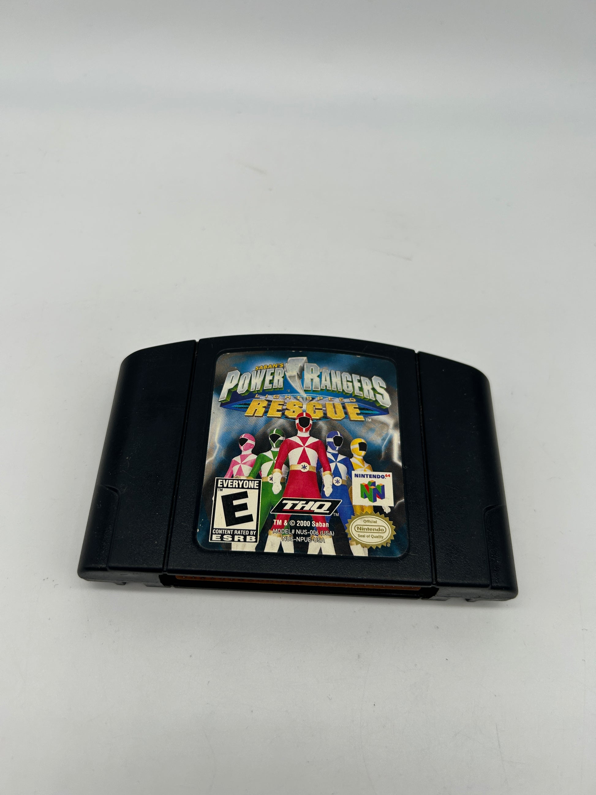 PiXEL-RETRO.COM : NINTENDO 64 (N64) GAME NTSC POWER RANGERS LIGHTSPEED RESCUE