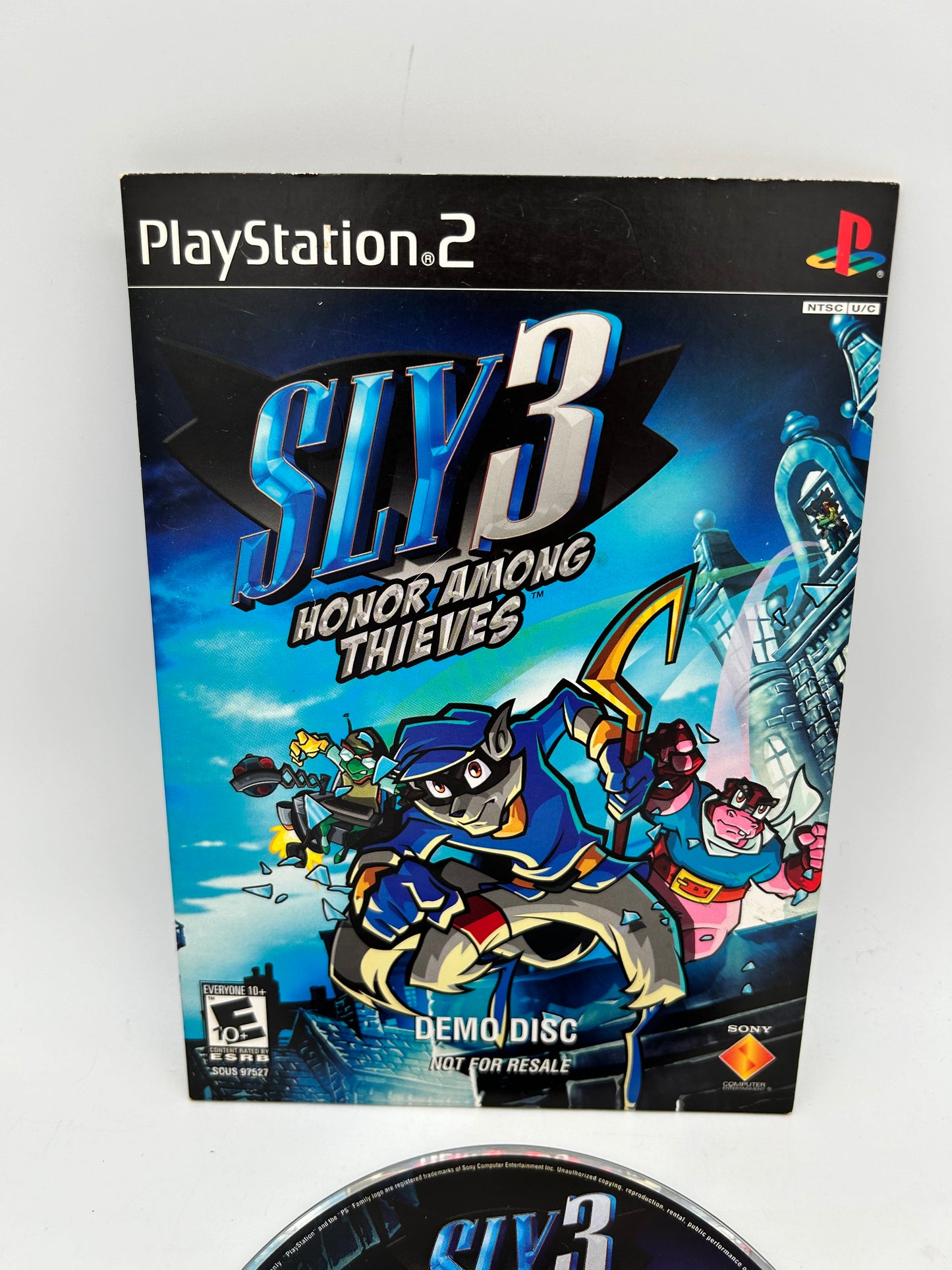 SONY PLAYSTATiON 2 [PS2] | SLY 3 HONOR AMONG THiEVES | DEMO DiSC NOT FOR RESALE