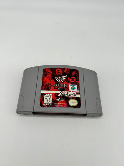 PiXEL-RETRO.COM : NINTENDO 64 (N64) GAME NTSC WWF ATTITUDE