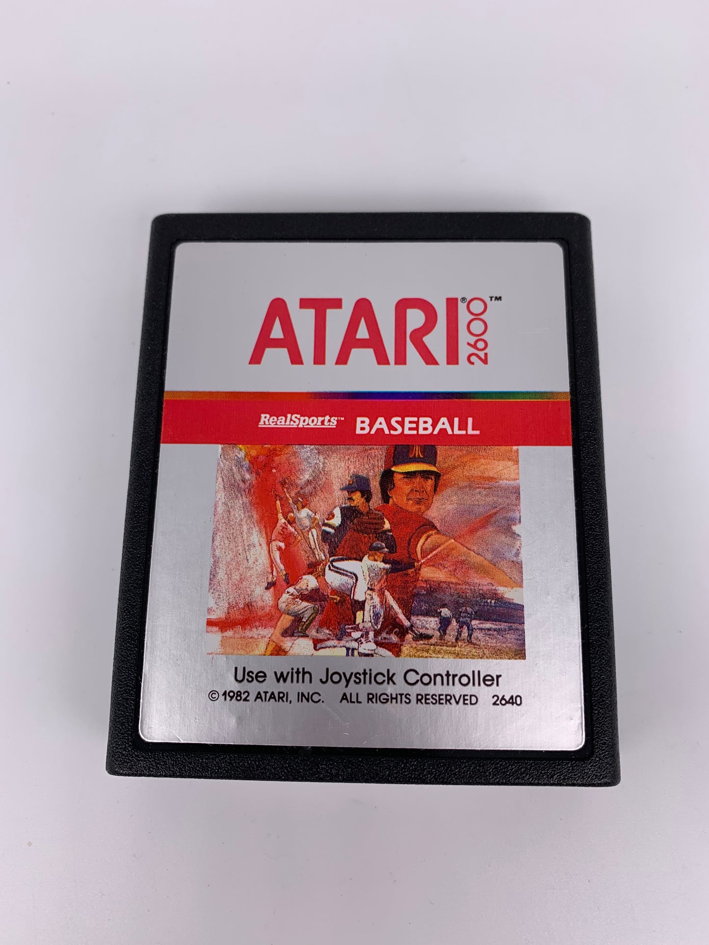 PiXEL-RETRO.COM : ATARI 2600 GAME NTSC REALSPORTS BASEBALL