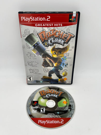 PiXEL-RETRO.COM : SONY PLAYSTATION 2 (PS2) COMPLET CIB BOX MANUAL GAME NTSC RATCHET CLANK