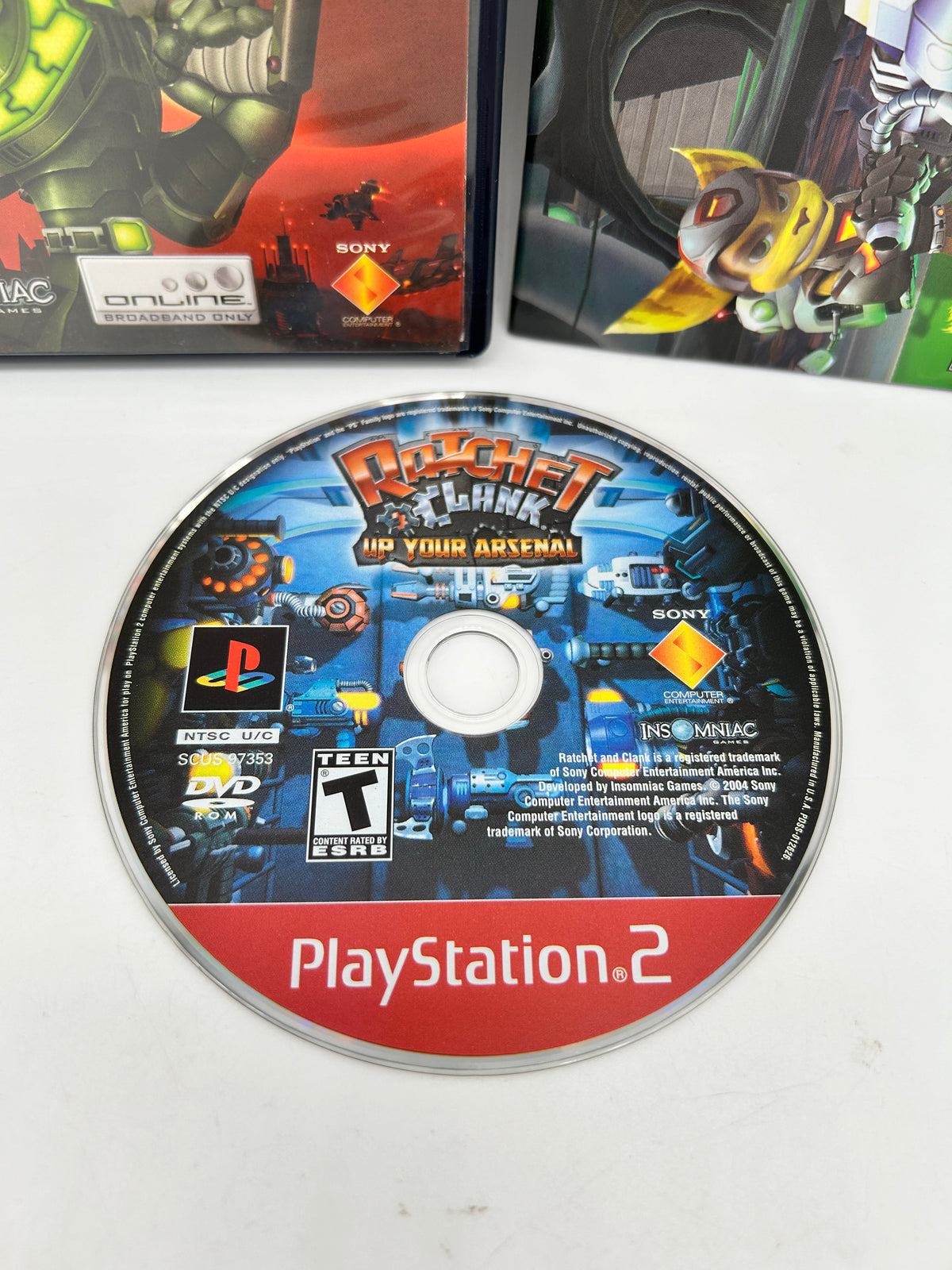 SONY PLAYSTATiON 2 [PS2] | RATCHET CLANK UP YOUR ARSENAL