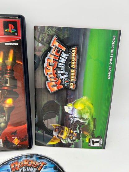 SONY PLAYSTATiON 2 [PS2] | RATCHET CLANK UP YOUR ARSENAL