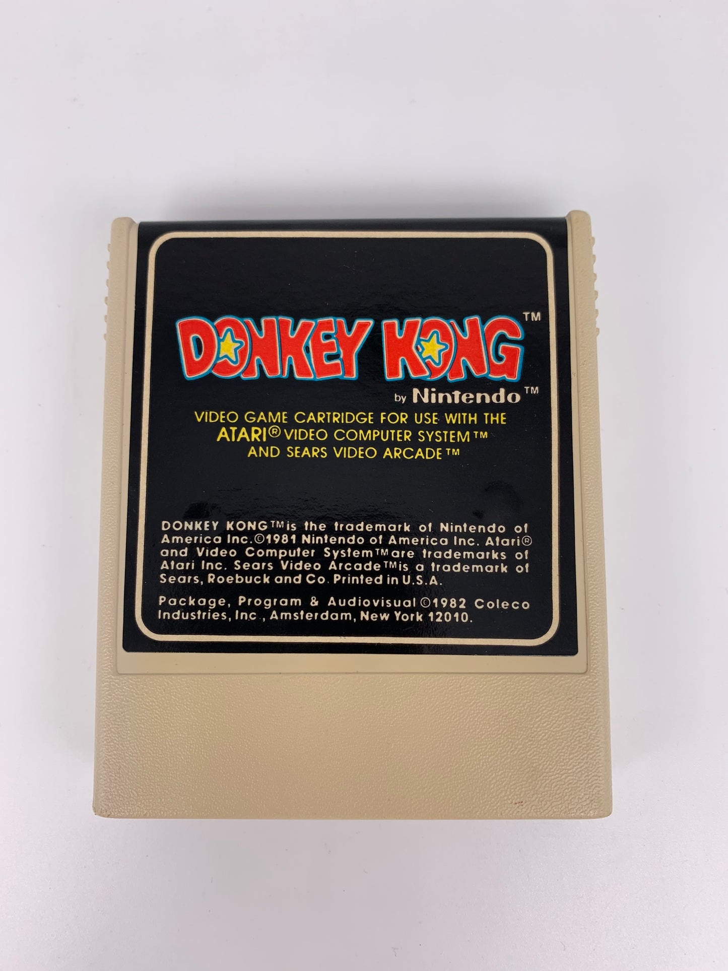 PiXEL-RETRO.COM : ATARI 2600 DONKEY KONG GAME NTSC