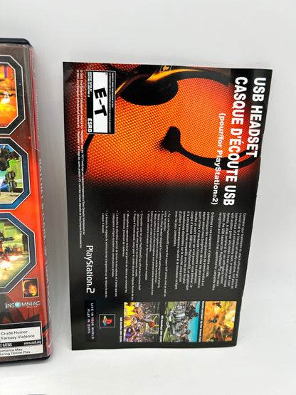 SONY PLAYSTATiON 2 [PS2] | RATCHET CLANK UP YOUR ARSENAL