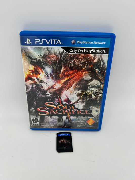PiXEL-RETRO.COM : SONY PLAYSTATION VITA (PS VITA) COMPLET CIB BOX MANUAL GAME NTSC SOUL SACRIFICE