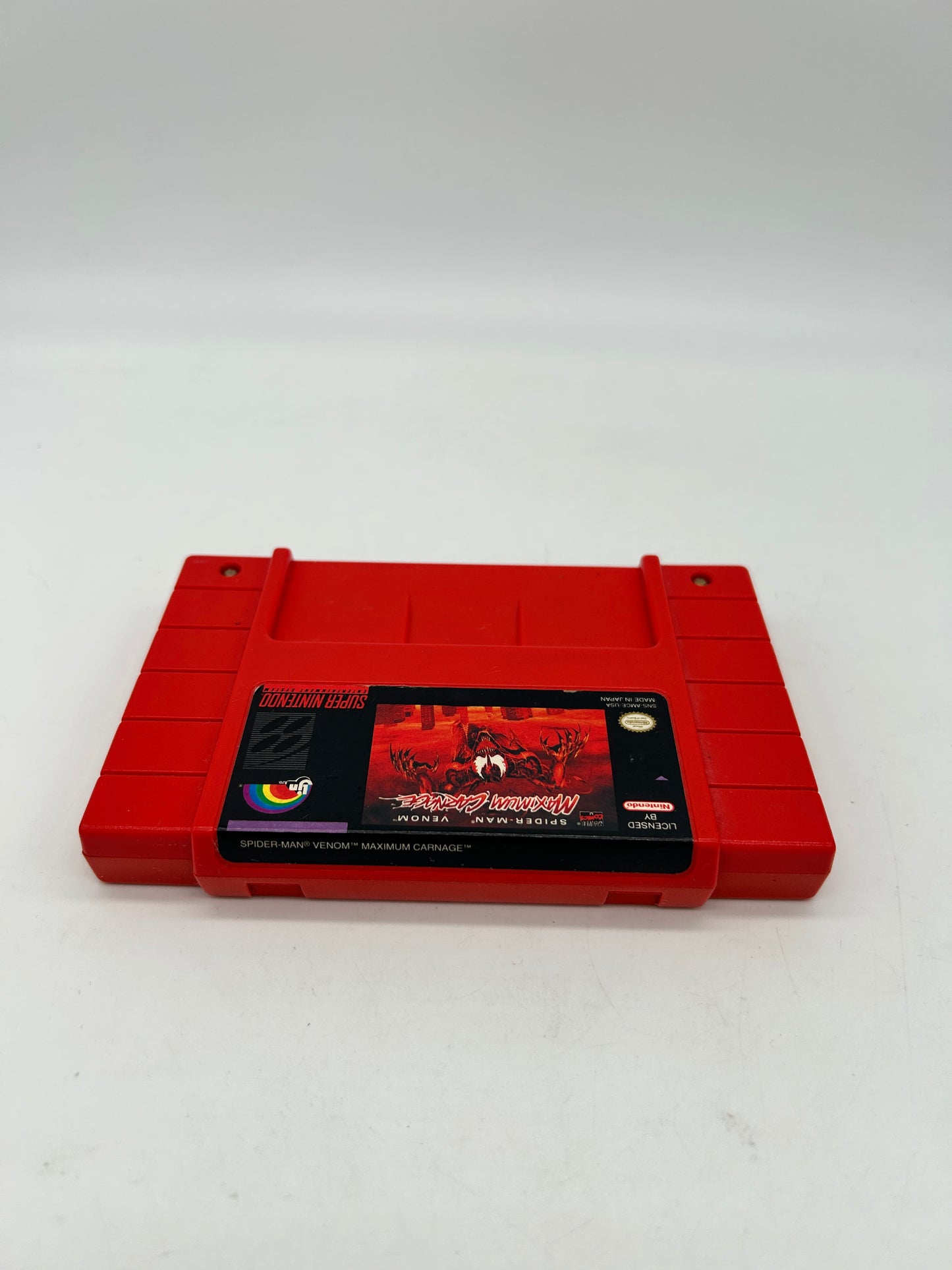 SUPER NiNTENDO [SNES] | SPiDER-MAN VENOM MAXiMUM CARNAGE
