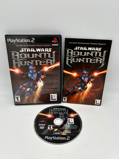 PiXEL-RETRO.COM : SONY PLAYSTATION 2 (PS2) COMPLET CIB BOX MANUAL GAME NTSC STAR WARS BOUNTY HUNTER