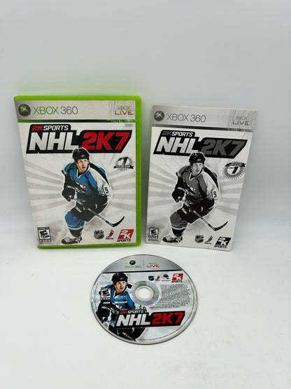 PiXEL-RETRO.COM : MICROSOFT XBOX 360 COMPLETE CIB BOX MANUAL GAME NTSC NHL 2K7