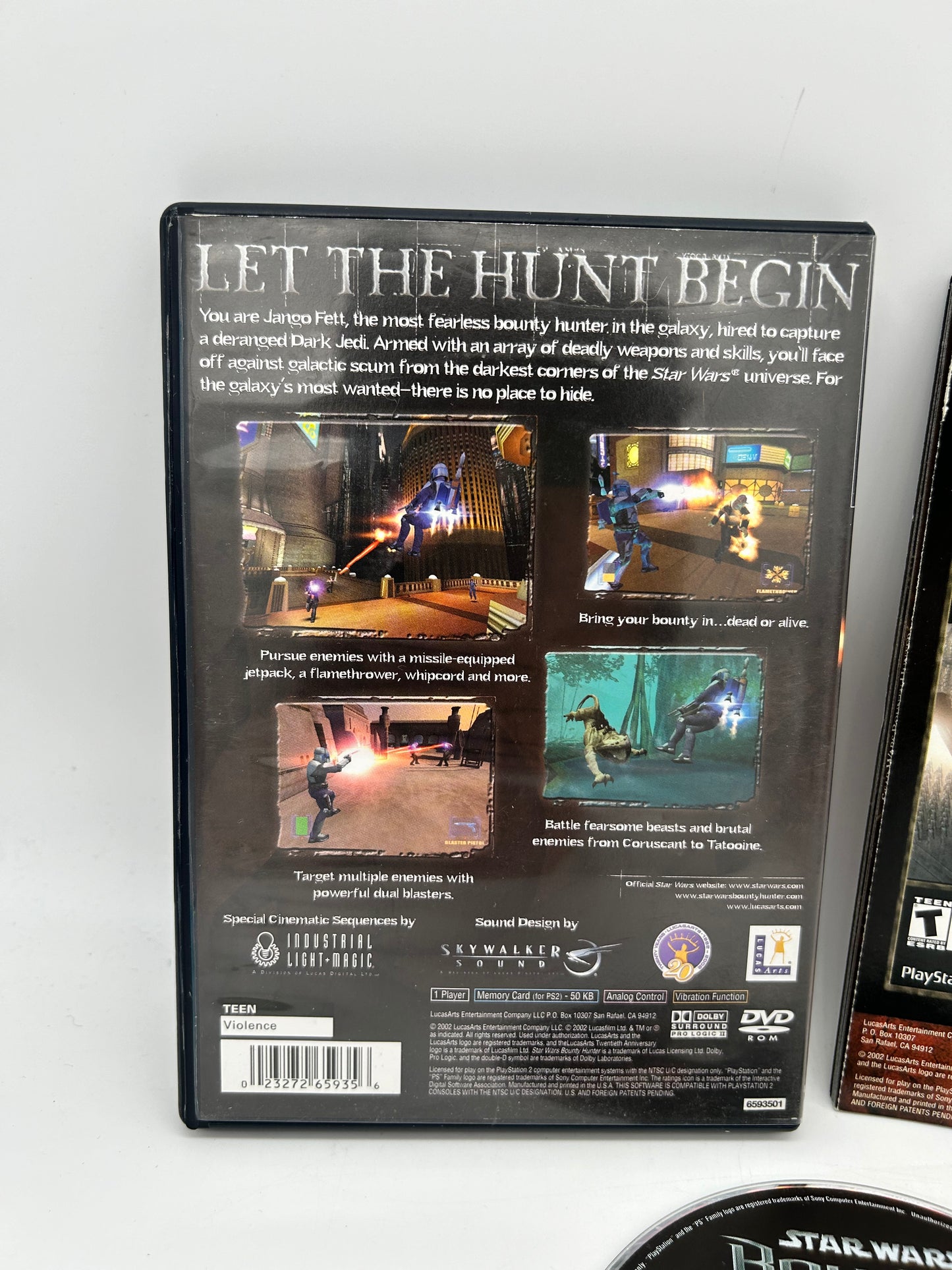 SONY PLAYSTATiON 2 [PS2] | STAR WARS BOUNTY HUNTER