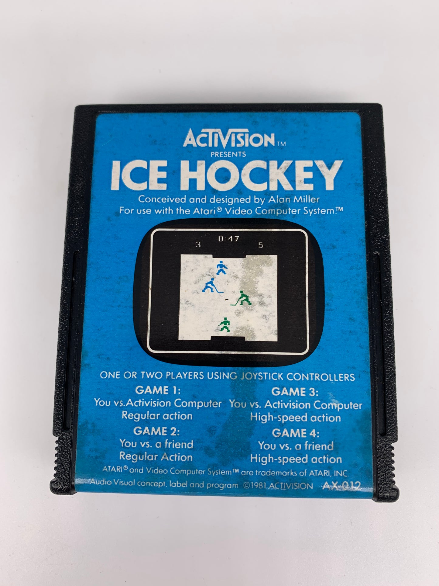 PiXEL-RETRO.COM : ATARI 2600 NTSC GAME ICE HOCKEY