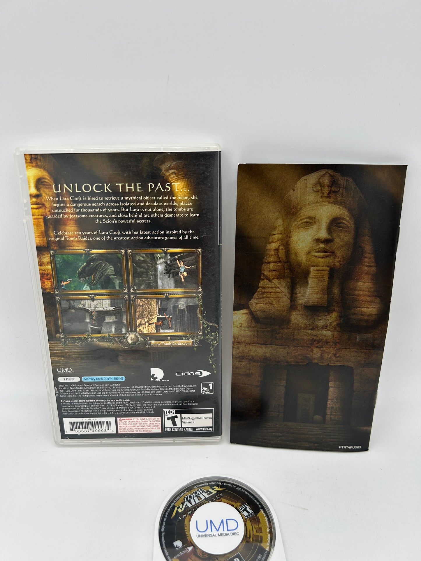 SONY PLAYSTATION PORTABLE [PSP] | TOMB RAIDER ANNIVERSARY