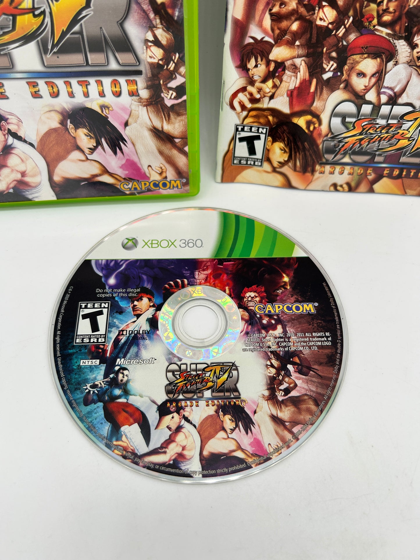 Microsoft XBOX 360 | SUPER STREET Fighter IV | ARCADE EDITION